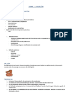 Tema 21. Salazón