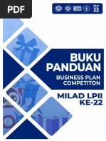 Buku Panduan Bussines Plan Competition