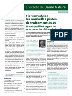 DameNature 25 Septembre 2019 Fibromyalgie Les Nouvelles Pistes de Traitement 2019 SD