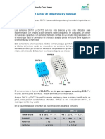 Práctica 2 Sensor de Temperatura y Humedad