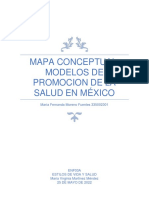 Mapa Conceptual. Modelos de Salud