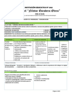 Sesión de Aprendizaje Comunicacion Jueves 09