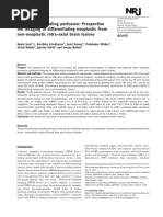 ASL Perfusion Differentiating Neoplastic From Neoplastic Intraaxial Brain Lesions