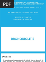 Bronquiolitis y Laringotraqueitis