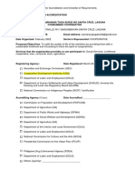 Annex C Application Form and Checklist of Requirements