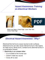 Hazard - Awareness - Training - For - Non-Electrical - Workers - Developed - by - DOD - Electrical - Safety - Working - Group