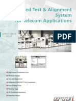 Automated Test & Alignment System For Telecom Applications