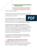 Decálogo de Comunicación Entre Padres y Adolescentes