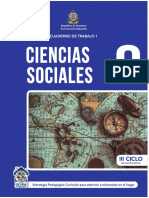 Cuaderno de Trabajo Ciencias Sociales 9 Noveno Grado