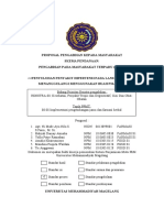 PROPOSAL PENGABDIAN KEPADA MASYARAKAT Dusun