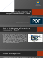 Procedimiento Del Cambio Del Refrigerante Motores Otto y (1) Grupo Listo para Enviar