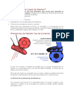 Cuáles Son Las Leyes de Newton