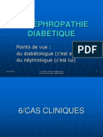 Néphropathie Diabétique - Cas Cliniques - BB-SV