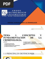 Bases Criminológicas 