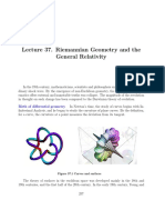 Riemann Geometry and General Relativity