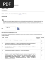 Formulario de Solicitud de Visas Cancillería de Colombia