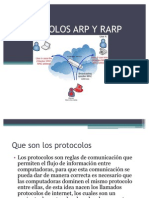 Protocolo ARP y RARP