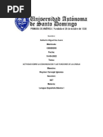 (Enviada) Actividad Sobre La Comunicacion y Las Funciones de La Lengua