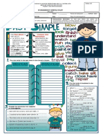 Guia 4° Medio Past Tense