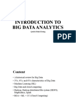 Introduction To Big Data Analytics