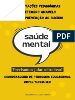 Prevenção Ao Suicídio - Saúde Mental