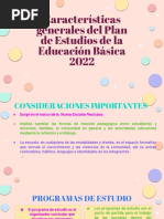 Caracteristicas Generales Del Plan de Estudios 2022