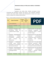 Identifikasi Dan Perumusan Masalah Penilaian Kinerja Puskesmas Dan Pis