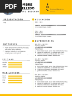 85 Curriculum Vitae Espanol