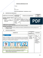 4to A - Comunicación - Sesión de Aprendizaje N. 206