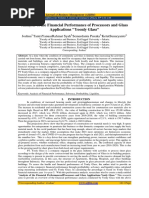 Analysis of The Financial Performance of Processors and Glass Applications "Yoonly Glass"