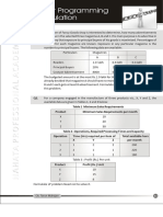 Linear Programming Formulation