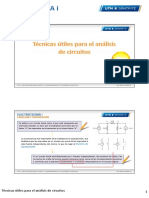 3 - Técnicas Útilies para El Análisis de Circuitos