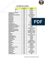 Calebe de Lenço - Lista Atualizada