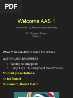 Week 2 - Aas 1 - 8.31.22