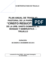 Plan de Trabajo Parroquial