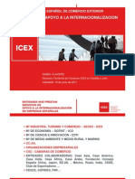 Presentación General de Los Servicios Del ICEX