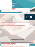 Gestão Financeira - Análise de Um Projeto de Expansão e Outras Alternativas de Investimentos