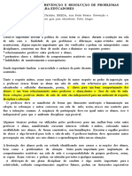 Boynton - Resumo Prevenção e Resolução de Problemas Disciplinares