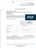 CÉDULA DE NOTIFICACIÓN 13 SET 2022 y DISP SUPERIOR. 11 Págs