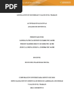 Actividad Evaluativa 6 - Analisis de Sentencia - Legislación