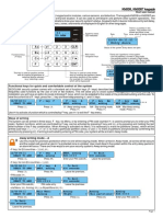 Keypad Km20b, Km20bt - en Sum Km20x KF v26