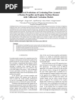 Numerical Predictions of Cavitating Flow Around A Marine Propeller and Kaplan Turbine Runner With Calibrated Cavitation Models