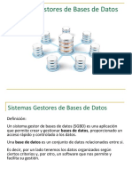 Presentación 1 Introducción A Los Sistemas Gestores de Bases de Datos