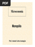 Microeconomia: Prof.: Antonio Carlos Assumpção