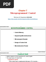 04 CH7 2020 Microprogrammed Control