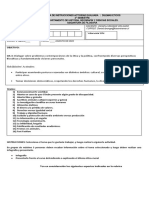 Pauta de Instrucciones Actividad Evaluada Filosofia 4 Medio