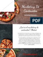 Marketing de Contenidos. Jatunpizza S.A.