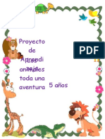 Proyecto Animales 5 Años 2022