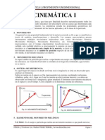 Cinematica Unidimensional