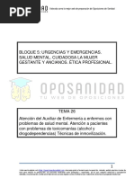 Atencion Del Auxiliar de Enfermeria A Enfermos Con Problemas de Salud Mental.